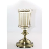 Üstü Cam Şamdan Tekli - 2