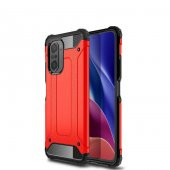 Xiaomi Poco F3 Kılıf Hybrid Zırh Silikon - 1