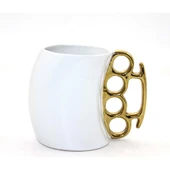 Porselen Beş Parmak Tasarımlı Kupa Bardak thumbnail 2