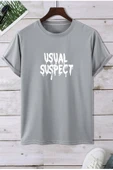 Unisex Suspect Tasarım Tshirt - 5