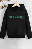 Çocuk New Jersey Baskılı Sweatshirt thumbnail 1