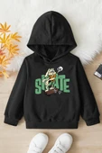 Çocuk All Day Rabbit Baskılı Sweatshirt - 1