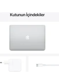 APPLE MACBOOK AİR M1 8GB RAM 256GB SSD 13.3'' GÜMÜŞ thumbnail 6