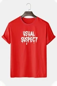 Unisex Suspect Tasarım Tshirt - 1