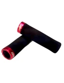 Odi Sıkıştırılmış Süngerli Dağ Bisikleti Gidon Elciği MTB Yumuşak Bisiklet Tutacağı Siyah Renk thumbnail 1