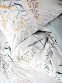 Cotton Box Rnf Modeline Tek Kişilik Nevresim Takımı Hıedra Indıgo thumbnail 2