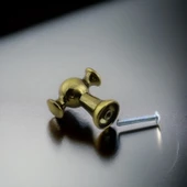 Manolya Antik Sarı Kulp Düğme Tek Vidalı Çekmece Kulbu Kulpları Mutfak Mobilya Dolabı Dolap Kulpu thumbnail 8