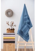 Cotton box Twins Bukle Havlu 75x150 Indigo - 1