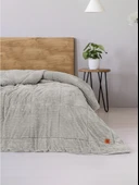 Cotton Box Wave Çift Kişilik Yorgan gri 195x215 cm - 1