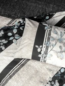 Cotton Box Rnf Modeline Çift Kişilik Nevresim Takımı Lehlare Antrasit - 1