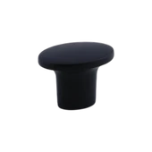 Avcı Siyah Metal Kulp Düğme Tek Vidalı Çekmece Kulbu Kulpları Mutfak Mobilya Dolabı Dolap Kulpu thumbnail 9