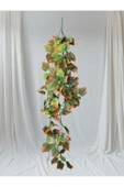 Yapay 5 dalli Asma Yaprağı Ev Balkon BANYO Dekor Sus thumbnail 1