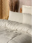 Cotton Box Plaıd Ranforce Tek Kişilik Nevresim Takımı KREM - 2