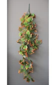 Yapay 5 dalli Asma Yaprağı Ev Balkon BANYO Dekor Sus thumbnail 2