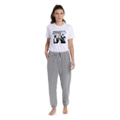 Unisex Youth Baskılı Eşofman Takımı - 1