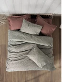 Cotton Box Petite Tek Kişilik Nevresim Takımı Lastikli Çarşaf Mote Kremit thumbnail 1