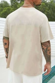 Unisex Alpha Baskılı T-shirt - 5