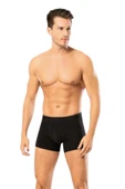 Looksense Erkek Dude 2 li  Düz ve Desenli Likralı Boxer 1403 thumbnail 2