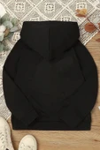 Çocuk Yin Yang Cats Baskılı Sweatshirt - 2