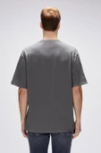 Bad Bear Damon Antrasit Erkek Oversize Tişört - 5