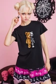 Unisex Boys Bear Baskılı T-shirt thumbnail 7
