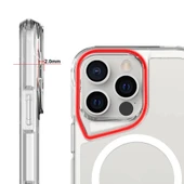 Apple iPhone 16 Pro Max Kılıf Zore M-safe Şarj Özellikli T-Max M-safe Kapak - 6