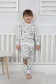 Boyanabilir Çocuk Pijama Takımı + Kalem Hediyeli I Renkli Rüyalar I Her Yıkamada Yeniden Tasarla - 1