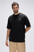 Bad Bear Damon Siyah Erkek Oversize Tişört - 2