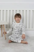 Boyanabilir Çocuk Pijama Takımı + Kalem Hediyeli I Renkli Rüyalar I Her Yıkamada Yeniden Tasarla - 8