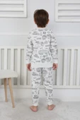 Boyanabilir Çocuk Pijama Takımı + Kalem Hediyeli I Renkli Rüyalar I Her Yıkamada Yeniden Tasarla - 7