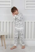 Boyanabilir Çocuk Pijama Takımı + Kalem Hediyeli I Renkli Rüyalar I Her Yıkamada Yeniden Tasarla - 6