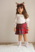 Çocuk Gömlek Şort Takım - 7