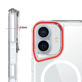 Apple iPhone 16 Kılıf Zore M-safe Şarj Özellikli T-Max M-safe Kapak - 6