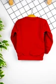 Kız Çocuk Giyim - Pamuklu, Rahat ve Şık Çiçek Baskılı Sweatshirt - 10