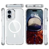 Apple iPhone 16 Kılıf Zore M-safe Şarj Özellikli T-Max M-safe Kapak - 5
