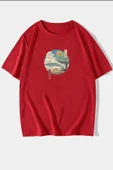 Unisex Neighbor's Ukiyo E Baskılı T-shirt thumbnail 5