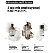 L'oreal Professionnel Serie Expert Absolut Repair Molecular Tüm Yıpranmış Saçlar İçin Şampuan 500ml thumbnail 4