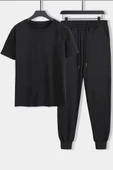 Unisex Good things Baskılı 2'li Eşofman Takımı - 2