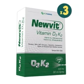 Newvit Vitamin D3K2 Sprey 30 ml 3 Adet - 1