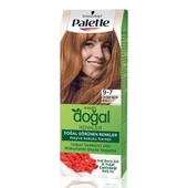 Palette Kalıcı Doğal Renkler Saç Boyası No: 9-7 Doğal Açık Bakır - 1