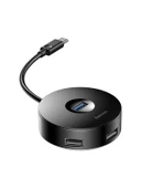 Baseus Type-C 4 Portlu USB Çoğaltıcı USB Hub Windows Macbook - 1