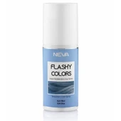 Neva Flashy Colors Geçici Renkli Saç Spreyi Açık Mavi 75ml - 1