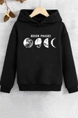 Çocuk Moon Phases Baskılı Sweatshirt thumbnail 1