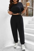 Unisex Los Angles Baskılı 2'li Eşofman Takımı - 2