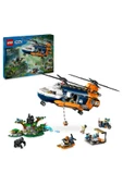 JUNGLE E-HELICOPTER AT BASE CAMP LEGO - 10