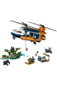 JUNGLE E-HELICOPTER AT BASE CAMP LEGO - 9