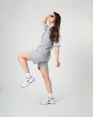 Pamuklu Miami Baskılı Oversize T-shirt thumbnail 2