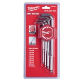 Milwaukee Allen Anahtar Set 1.5 – 10 MM 9 Parça 4932478621 - 1