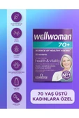 Wellwoman Demir, Biotin,Çinko,B Complex, D Vitamini İçeren 70 Yaş Üzeri Kadın Sağlığı Vitamini  30 Tablet thumbnail 1