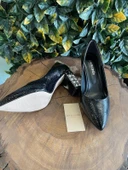 Pierre Cardin Topuğu Taşlı Kırışık Ayakkabı PC51201 thumbnail 7